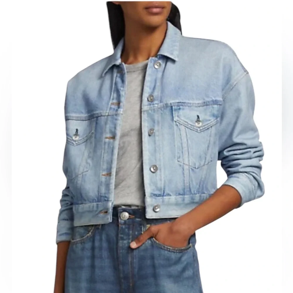 Rag & Bone Miramar Trucker Jacket Womens Size Medium